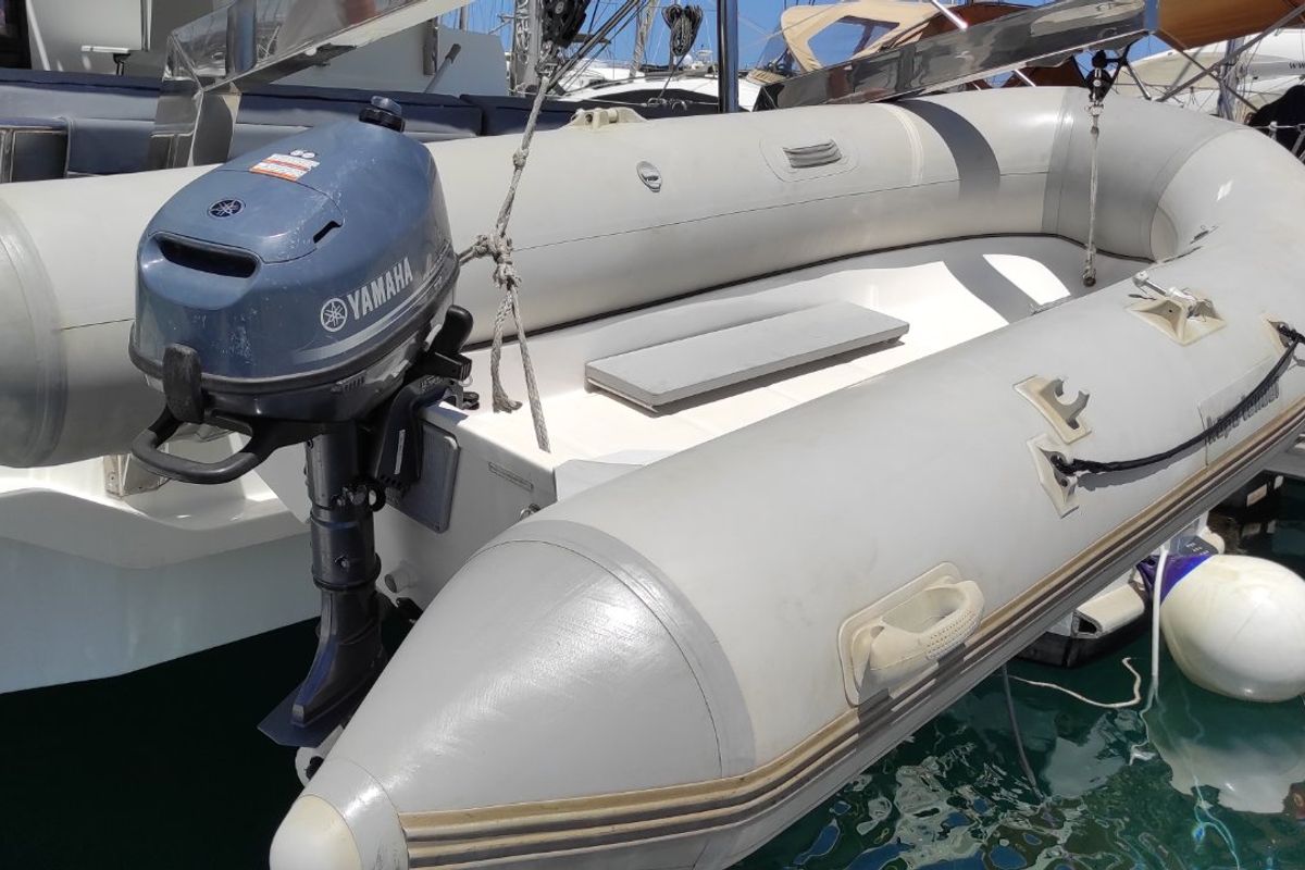 Kon-tiki, a Fountaine Pajot Elba 45 catamaran at Lavreotiki Municipal Unit, Greece