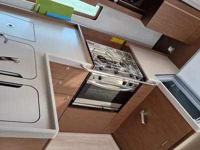 Galley of Sali, a Beneteau Oceanis 40.1 sailboat at Općina Medulin, Croatia