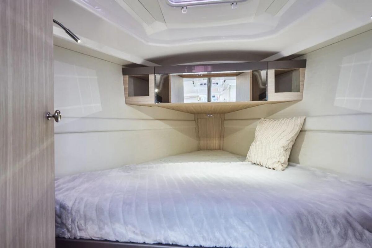Cabin on Gea, a Northman Maxus 35 sailboat at Grad Biograd na Moru, Croatia