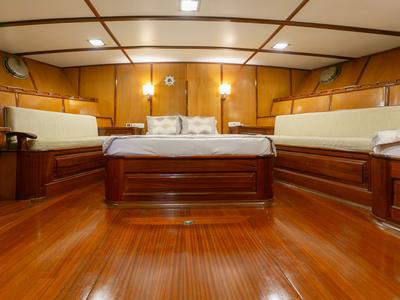 Cabin on Sarayli I, a Gulet Gulet gulet at Marmaris, Turkey