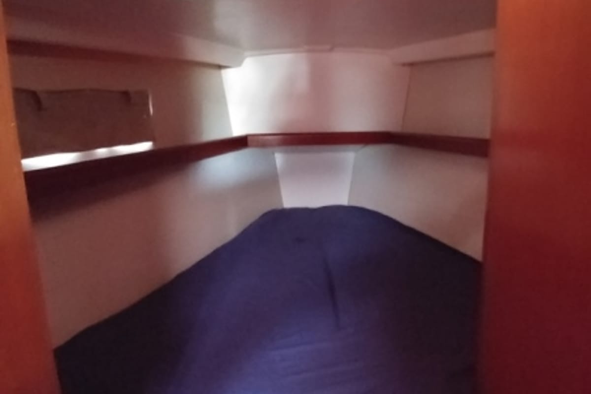 Cabin on Beluga, a Beneteau Oceanis 43 sailboat at Municipal Unit of Elefsina, Greece