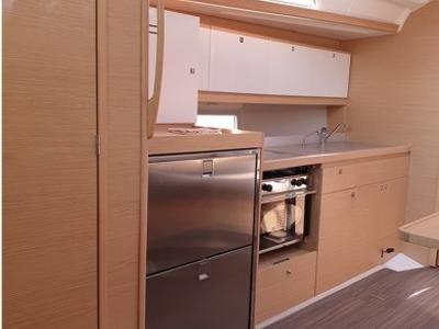 Galley of Alati, a Dufour 390 Grand Large sailboat at Municipal Unit of Lefkada, Greece