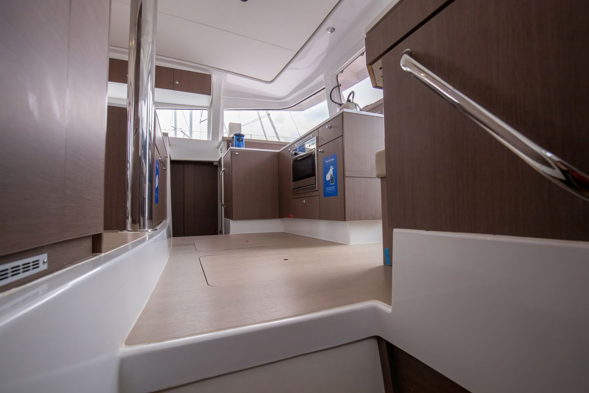 Peppina - Standard Line, a Bali 4.2 catamaran at Salerno, Italy