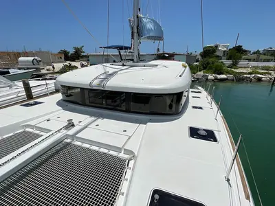 Mala, a Lagoon 40 catamaran at Seget Donji, Croatia
