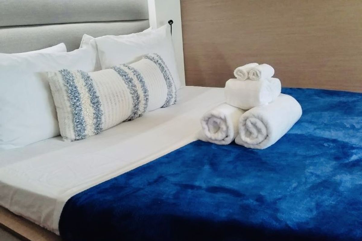 Cabin on Ojala, a Fountaine Pajot Tanna 47 catamaran at Charlotte Amalie, United States