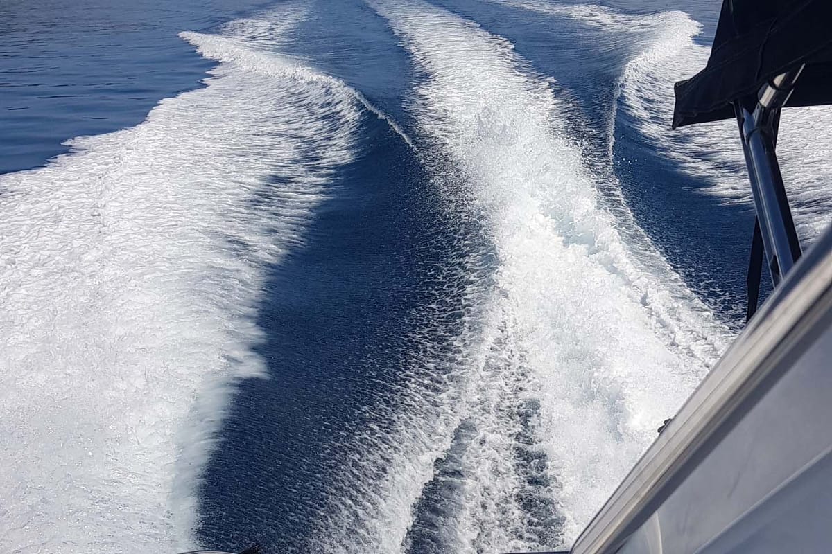 Rhea, a Bavaria Sport 400 Open yacht at Punat, Croatia