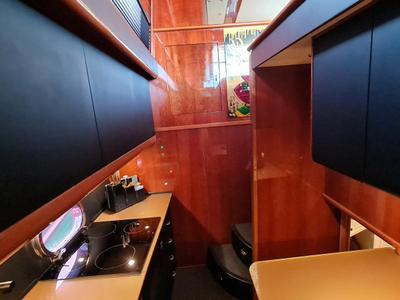 Galley of Grey Cherry, a Dominator 63 yacht at Općina Bilice, Croatia
