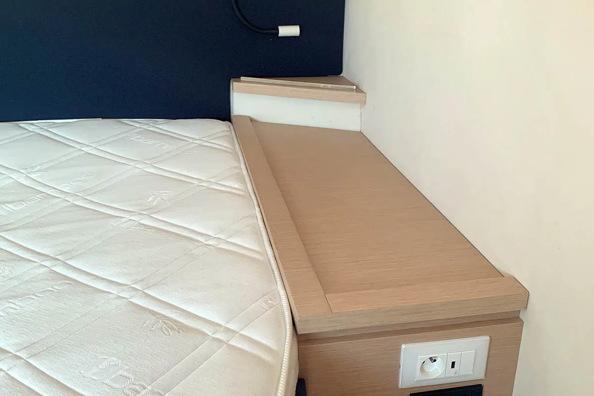 Cabin on Waterloo, a Fountaine Pajot Saba 50 catamaran at Seget Donji, Croatia