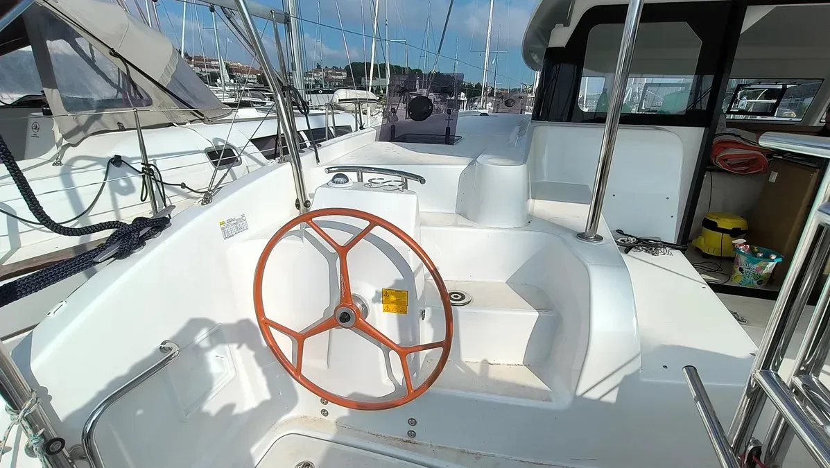 GINGER FIZZ V, a Excess Excess 11 catamaran at Grad Pula, Croatia
