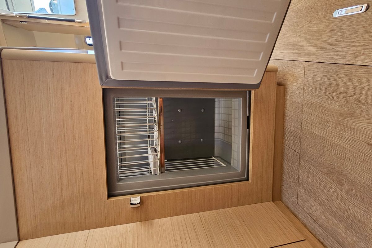 Galley of Dream Weaver, a Beneteau Oceanis 40.1 sailboat at Zadar, Croatia