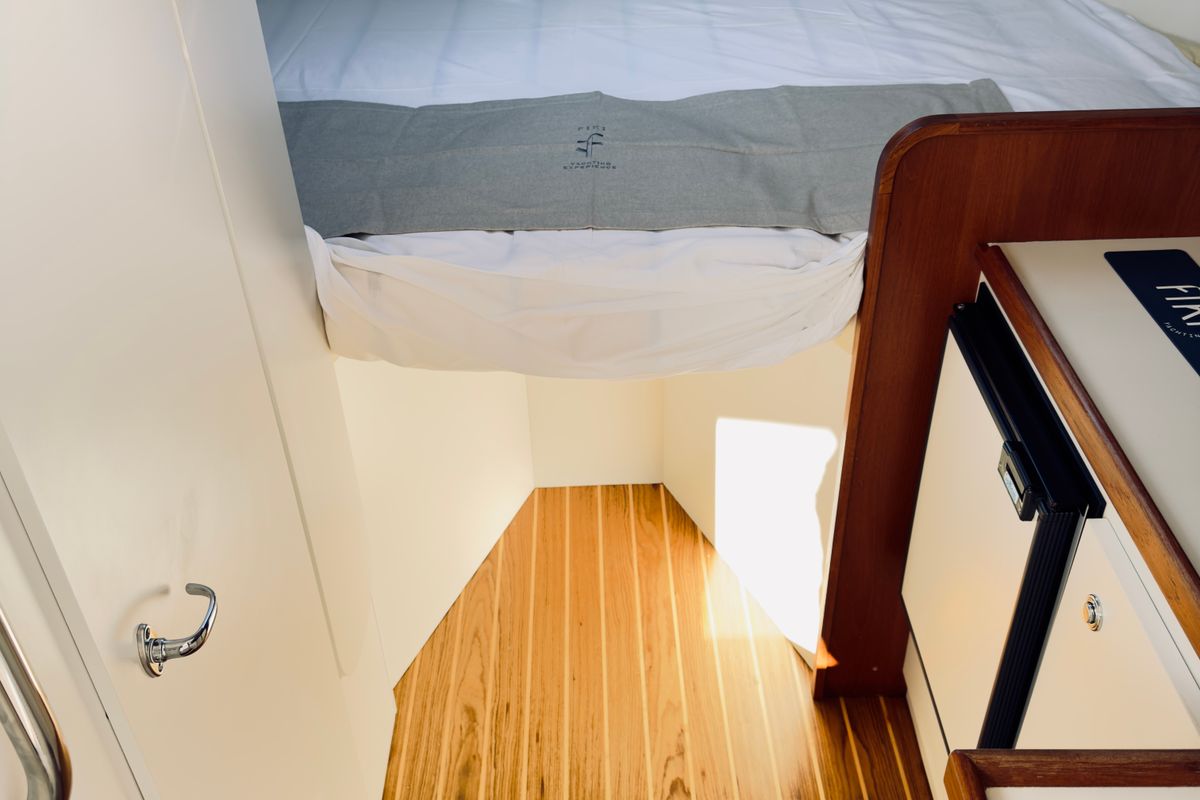 Cabin on Fiki, a Tiara Yachts Tiara 2900 Coronet motorboat at Municipal Unit of Kranidi, Greece