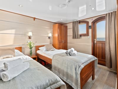 Cabin on Karizma, a Gulet Motoryacht yacht at Split, Croatia