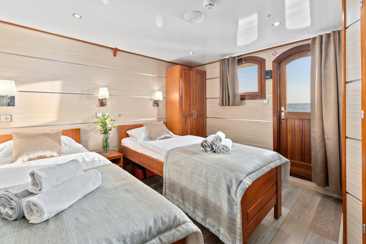 Cabin on Karizma, a Gulet Motoryacht yacht at Split, Croatia