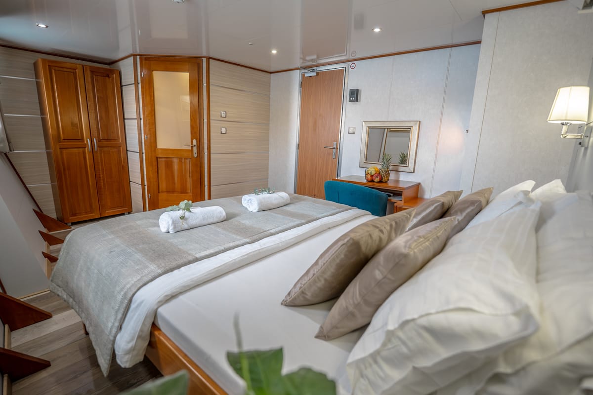 Cabin on Karizma, a Gulet Motoryacht yacht at Split, Croatia