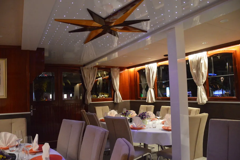 Salon of Tajna Mora, a Unknown Tajna Mora yacht at Split, Croatia