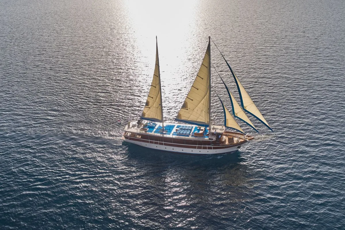 Exterior view of Tajna Mora, a Unknown Tajna Mora yacht at Split, Croatia