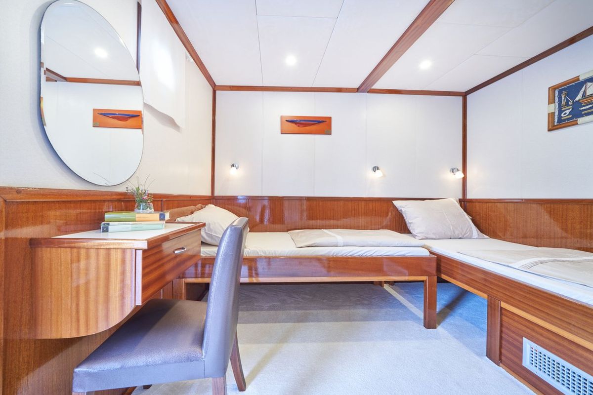 Cabin on Tajna Mora, a Unknown Tajna Mora yacht at Split, Croatia
