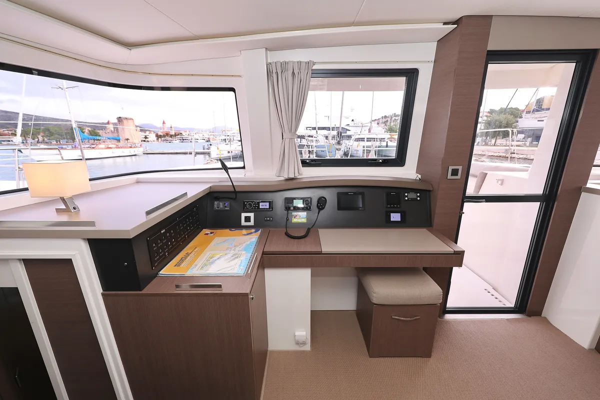 Titan, a Bali 4.8 catamaran at Grad Trogir, Croatia
