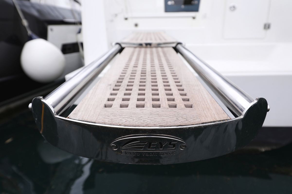 Titan, a Bali 4.8 catamaran at Grad Trogir, Croatia