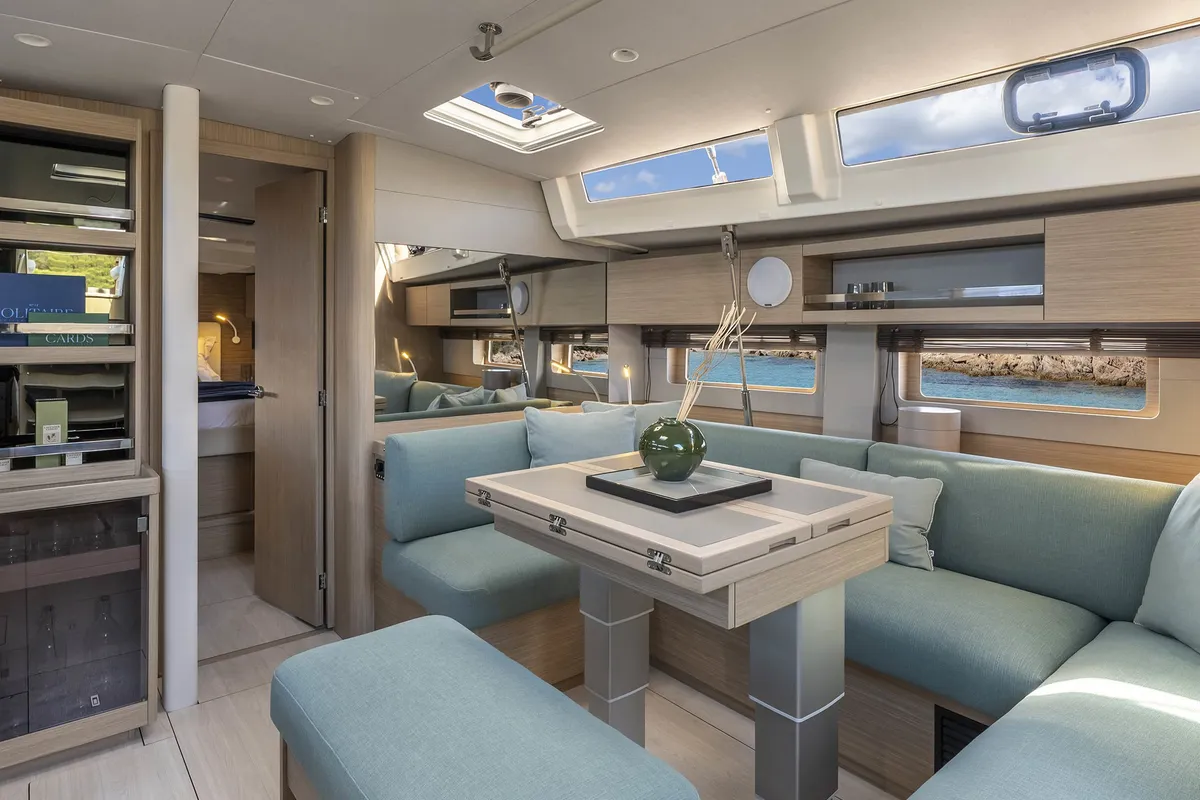 AIR, a Beneteau Oceanis 52 sailboat at Kontokali, Greece