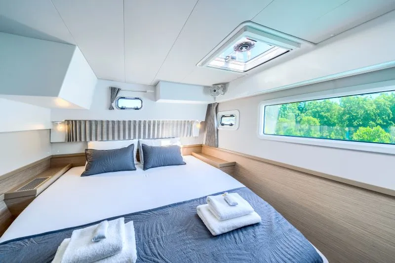 Cabin on Olyntha, a Lagoon 42 catamaran at Grad Kaštela, Croatia