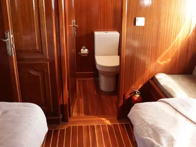 Head on Diamond L, a Custom Made Diamond L yacht at Bodrum, Turkey