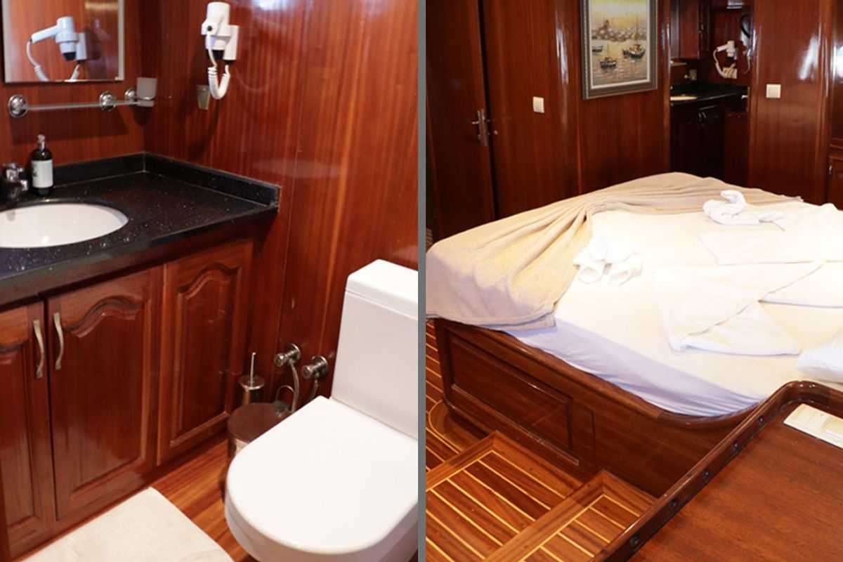 Head on Diamond L, a Custom Made Diamond L yacht at Bodrum, Turkey