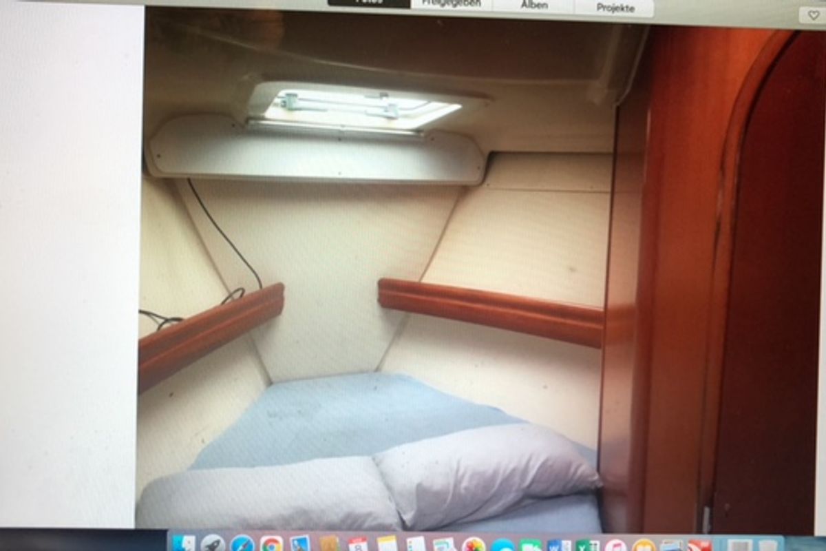Cabin on Fetard, a Dufour Gib Sea 51 sailboat at Municipal Unit of Lefkada, Greece
