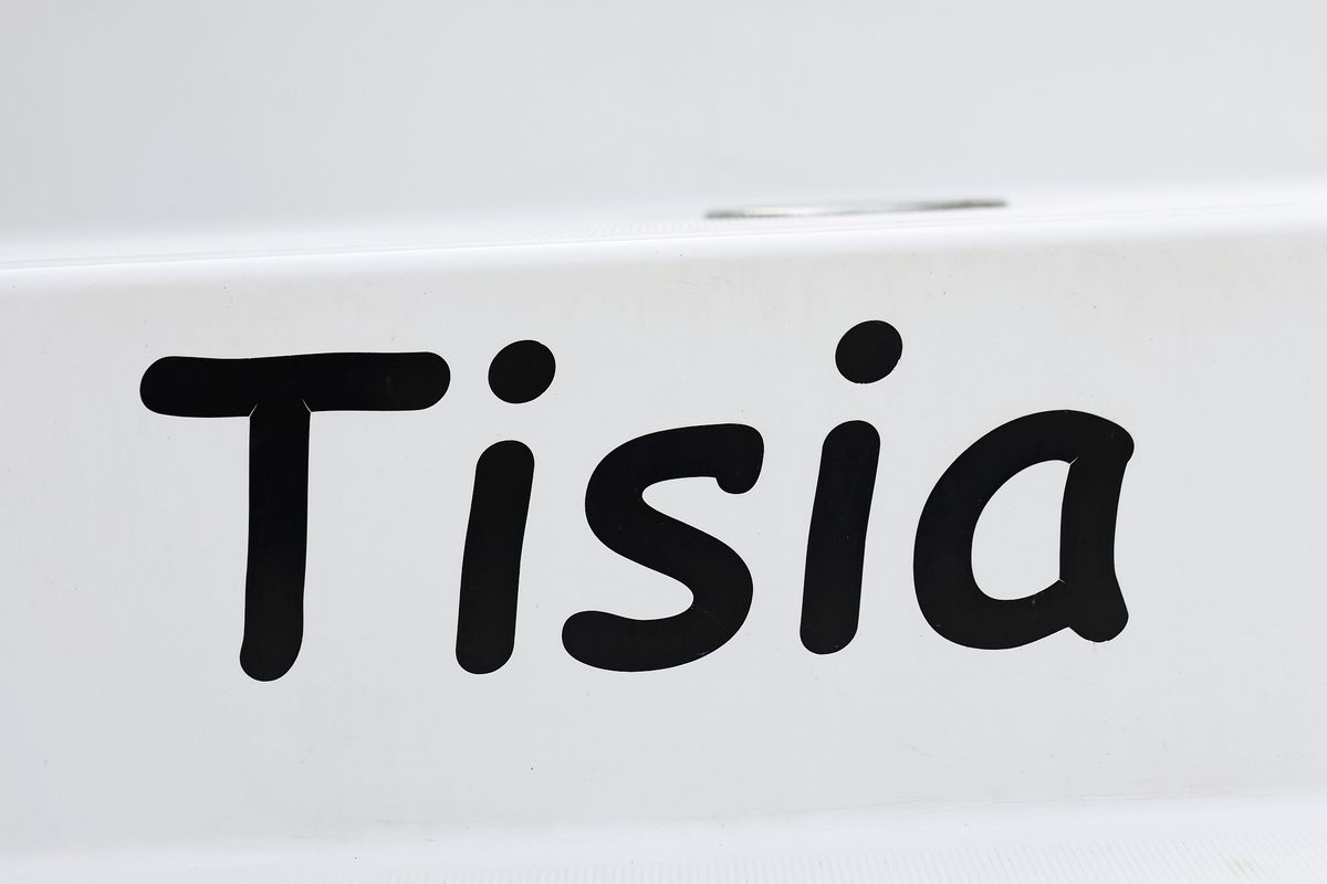 Tisia, a Bali 4.3 catamaran at Grad Trogir, Croatia