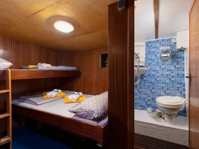 Cabin on Primorac, a Gulet Gulet gulet at Grad Omiš, Croatia