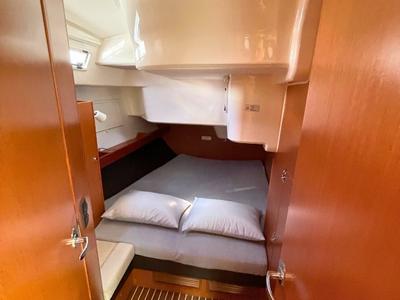 Cabin on Prince Nikolaos, a Bavaria Cruiser 51 sailboat at Municipal Unit of Lefkada, Greece