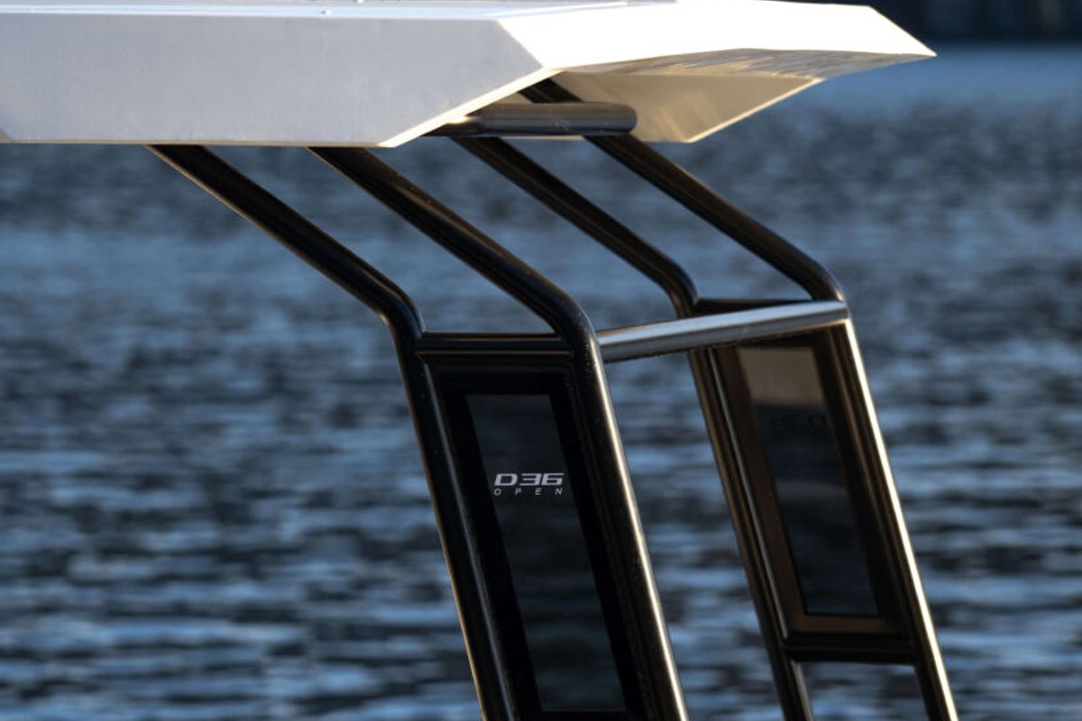 Beluga, a De Antonio Yachts De Antonio D36 motorboat at Ibiza, Spain
