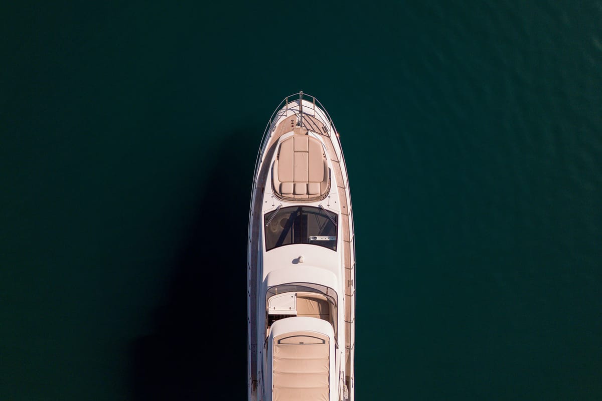 Exterior view of Be Happy, a Azimut 55 Fly yacht at Grad Kaštela, Croatia