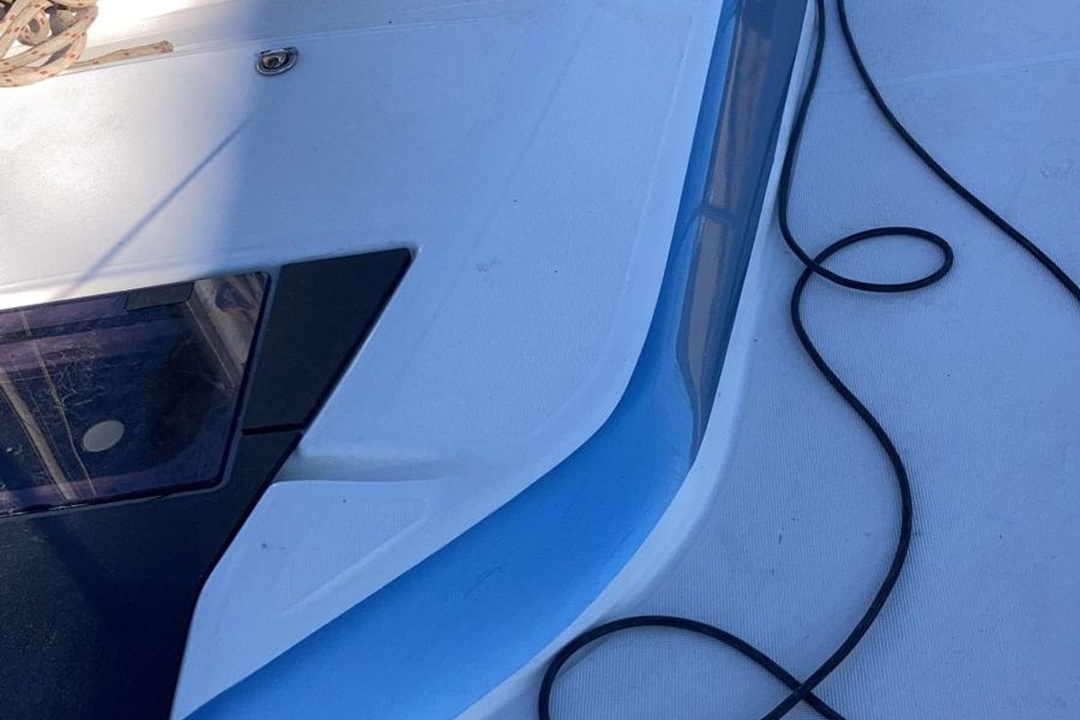 Pixie, a Dufour 390 sailboat at Olbia, Italy