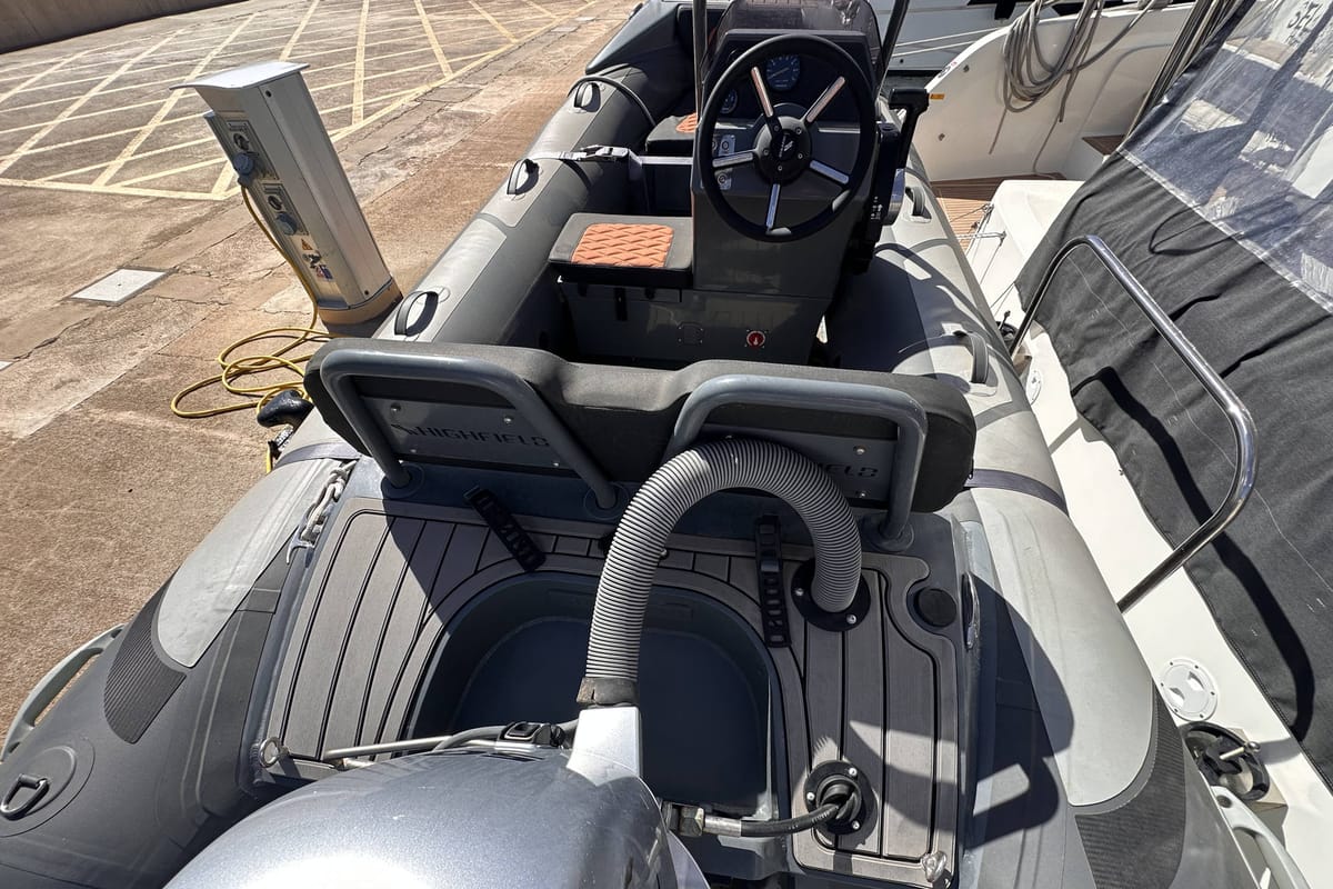 Selanja, a Lagoon 51 OW catamaran at Palma de Mallorca, Spain