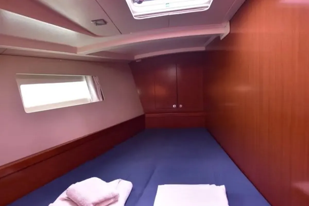 Cabin on Oceanis 45 Built 2012, a Beneteau Oceanis 45 sailboat at Municipal Unit of Lefkada, Greece