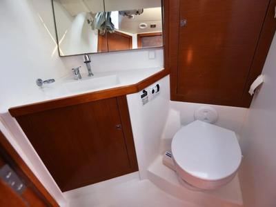 Head on Oceanis 45 Built 2012, a Beneteau Oceanis 45 sailboat at Municipal Unit of Lefkada, Greece