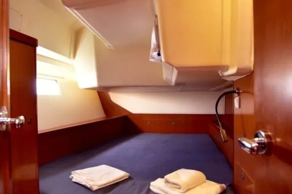 Cabin on Oceanis 45 Built 2012, a Beneteau Oceanis 45 sailboat at Municipal Unit of Lefkada, Greece