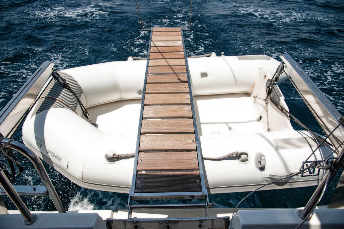 Vori, a Beneteau Oceanis Clipper 473 sailboat at Athens, Greece