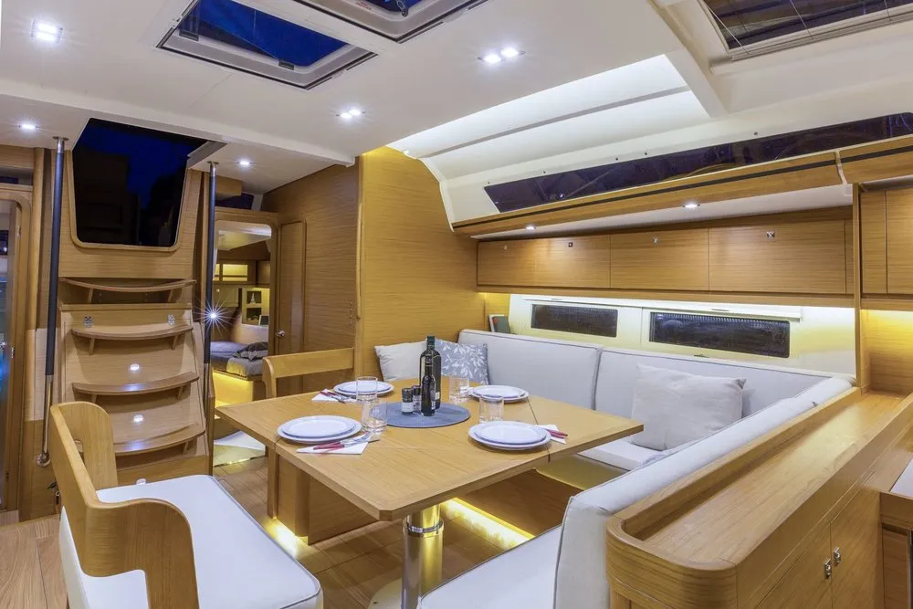 Sunshine Planet, a Dufour 520 GL sailboat at Marsala, Italy