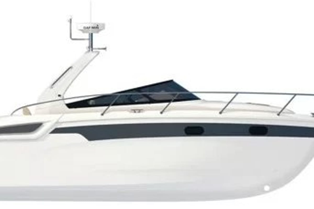Twilly, a Bavaria S29 motorboat at Punat, Croatia