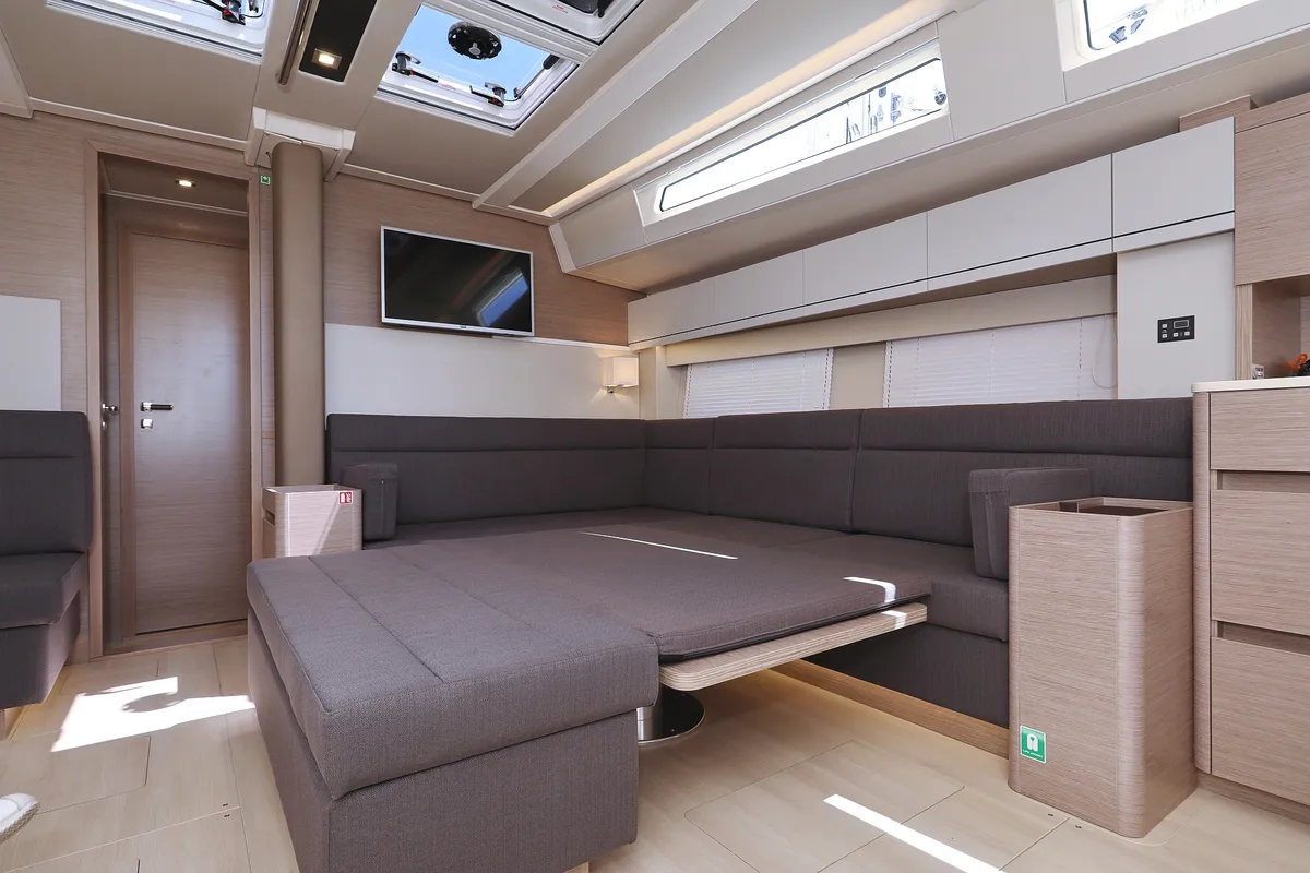 Salon of Stargazing, a Hanse Yachts Hanse 548 sailboat at Općina Sukošan, Croatia