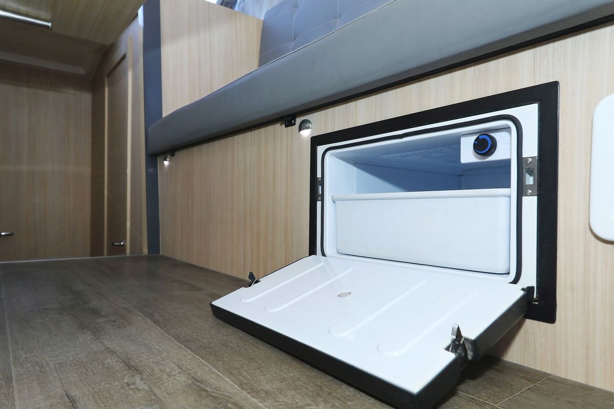 Galley of Backup, a Cobra Yachts Futura 40 Grand Horizon yacht at Općina Sukošan, Croatia