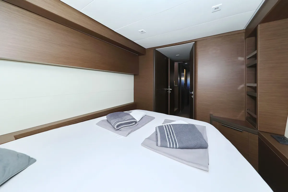 Cabin on Celeste Del Mar, a Lagoon 50 catamaran at Općina Sukošan, Croatia