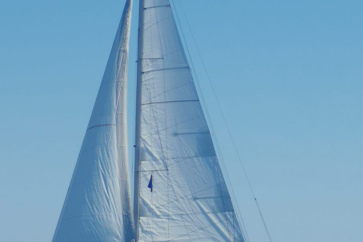 Exterior view of Six Pack, a Beneteau Cyclades 39.3 sailboat at Fethiye, Turkey