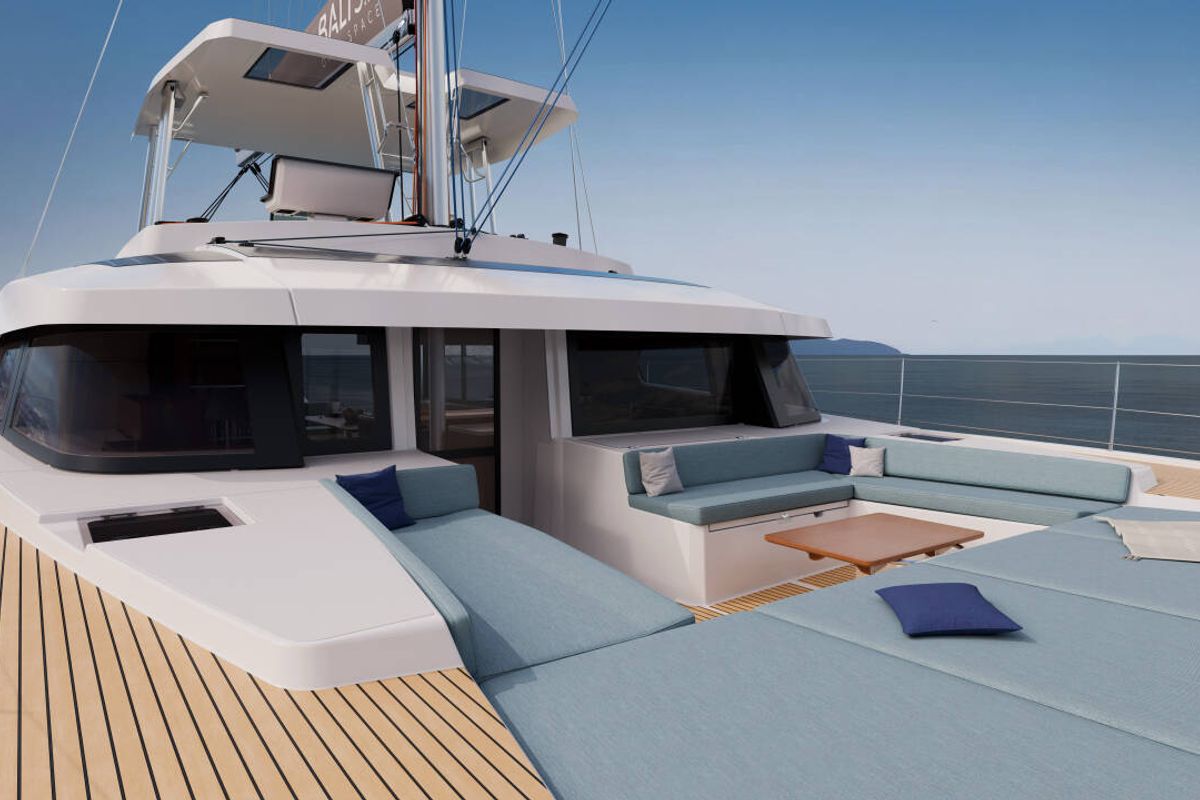 AMELIA GRACE, a Bali 5.2 catamaran at Central Abaco, Bahamas