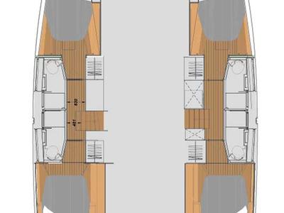 Spindrift, a Fountaine Pajot Elba 45 catamaran at Road Town, British Virgin Islands
