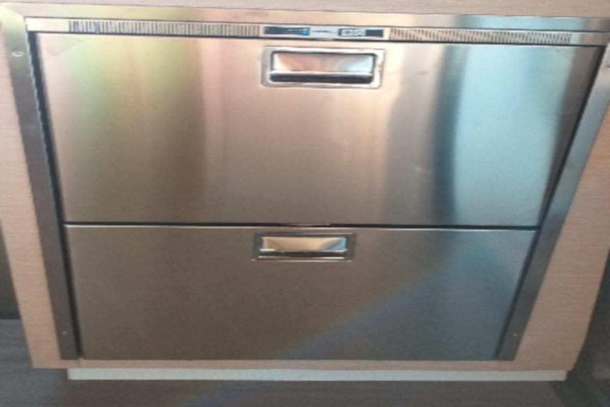 Galley of El Camino, a Fountaine Pajot Lucia 40 catamaran at Fethiye, Turkey