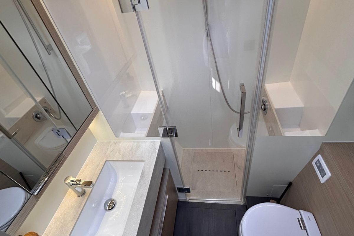 Head on Maui- FIRST CLASS, a Lagoon 55 catamaran at Olbia, Italy
