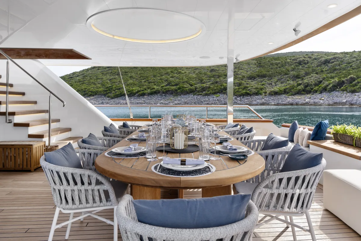 Exterior view of Maxita, a Gulet Motoryacht yacht at Split, Croatia